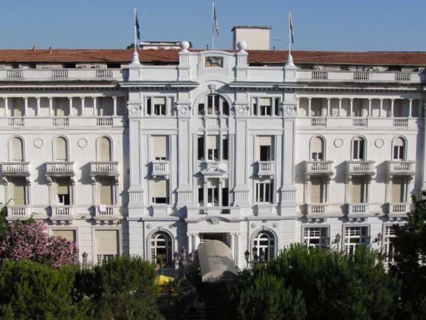 Grand Hotel Riccione - facciata sud
